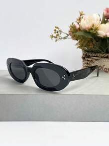 Nowe okulary retro prostokątne z ćwiekami, unisex, klasyczne, proste, stylowe, eleganckie i modne, odpowiednie do codziennego noszenia