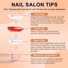 coscelia 25PCS Gel Nail Polish Set With Base Glitter Matte Glossy Top Coat Autumn Winter Colors 7ML Nail Gel Polish Kit Neede UV Lamp Long Lasting Glitter White Red Brown Black Nails For Women DIY Nail Salon Gift