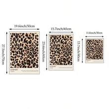 1/2 件复古墙壁艺术画豹纹猎豹帆布印刷画，卧室、客厅或办公室的奢华装饰，幸运中性海报，送给她的学院风礼物，无框 - 彩色 - 查看 7