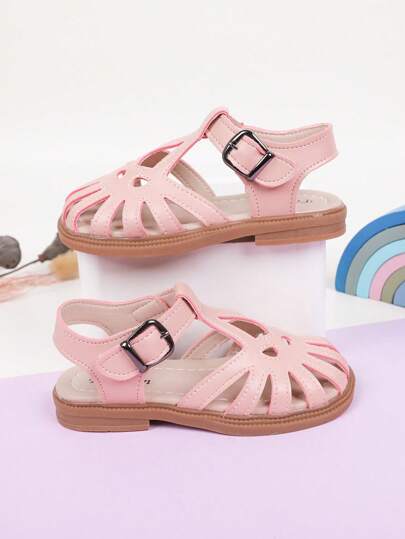 1 Pair Summer New Style Unisex Fashionable Comfortable Casual Slip-On Sandals, Soft Sole Non-Slip Indoor & Outdoor