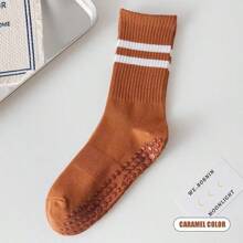 1 Pair Pilates Socks With Grip, Non-Slip Suitable For Women, Pilates, Workout, Pure Ballet, Ballet Dancing, Hospital Use - Multicolor - View 14