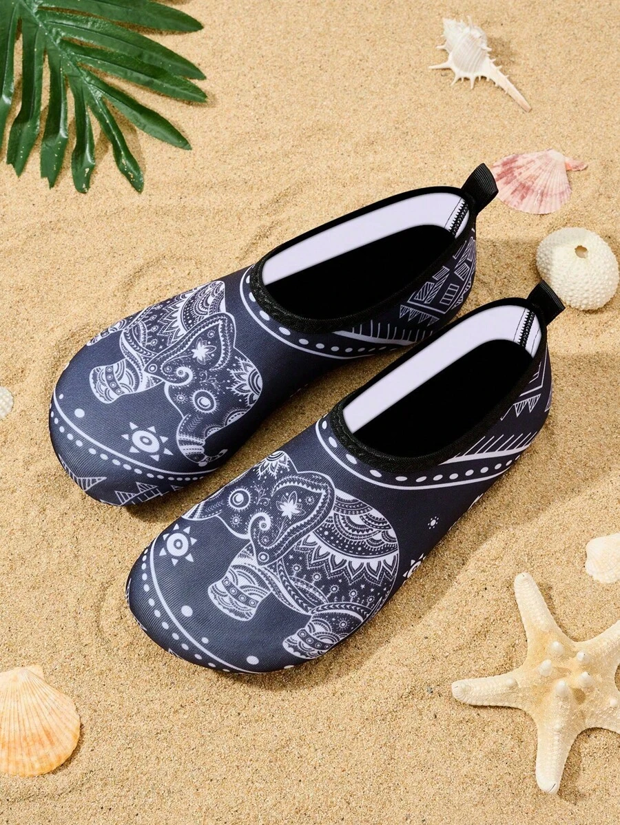 女士轻便防滑涉水鞋，软底，防水沙滩鞋，适合 2025 年夏季