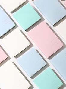 Libreta de notas de color crema, mini y portátil con 96 hojas en blanco para anotar, bloc de notas para oficina, escuela y sellos, útiles escolares, de vuelta a la escuela - Unitalla - Ver 3