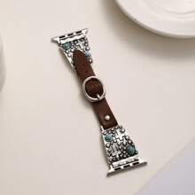 1 件复古绿松石皮革金属表带兼容 表带系列 Ultra 2 SE 10 9 8 7 6 5 4 3 2 1 银色金属十字表带兼容 表带 38 毫米 40 毫米 41 毫米 42 毫米 44 毫米 45 毫米 46 毫米 49 毫米 - 均碼 - 查看 5