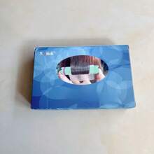 沙龙美发沙龙用一次性超薄烫发纸冷烫热烫发美发工具 - 藍色 - 查看 3