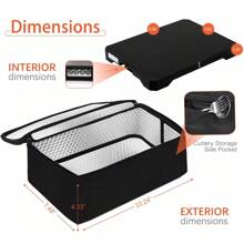 12V Portable Electric Heating Lunch Box Food Warmer Mini Oven For Dual Car Home - 查看 5