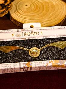 Harry Potter Harry Potter Złoty Znicz Magnetyczny Lodówka, 3D Klasyczne Złote Znicz Magnesy Lodówka, Magnesy Pamiątkowe Podróży, Dekoracyjne Magnesy Lodówka, Urocze Magnesy Kuchenne Do Biura, Przybory Kuchenne, Podstawowe Akcesoria Do Mieszkania, Podstawowe Akcesoria Do Akademika, Dekoracja Domu [Oficjalnie Licencjonowane] ﻿ ﻿