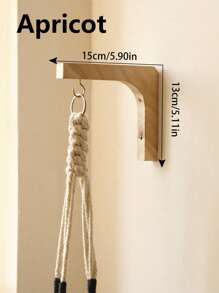 1pc/2pcs Wooden Hanging Plant Hooks Plant Wall Hanger Wooden Plants Wall Hooks Plant Hooks Wall Mounted Plant Hanger Hook Indoor And Outdoor Hanging Brackets For Planters, Lanterns, Bird Feeders,Home Decor ,Room Decor,Wall Decor Gifts Birthday Graduation