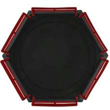 Stadium Battle Arena For Battling Top Burst Fighting, Training Ground - Black - View 4
