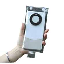 5pcs Waterproof Phone Bag With Mount, Touchscreen Cycling Delivery Rider Rain Cover Waterproof Phone Case