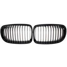 2Pcs Engine Intake Grille Front Kidney Grille 51137201967 51137201968 Replacement Compatible For 3 Series E90 E91 2009-2011 - Black 2pcs - View 2