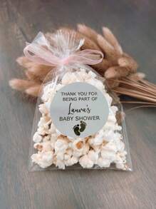 30/60/120/200张个性化婴儿派对烫金贴纸、感谢贴纸、激光贴纸、婚礼贴纸、日常贴纸,多功能、可调节、装饰性强、可重复使用、精致、可爱、高品质、现代、多彩、萌趣、舒适、时尚、可定制、个性化、独特、送给他的理想礼物、送给她的理想礼物、家居焕新、定制贴纸、温馨氛围、冬日优雅、时尚设计、都市盛宴、时尚装饰、永恒之爱 - 彩色 - 查看 9