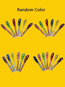 5pcs Magical Invisible Highlighters, Creative Invisible Light Pens With Built-In Lights That Appear After Illumination; Write Our Secrets