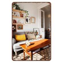 1pc Customizable 8x12 Inch Metal Tin Sign Plate With Your Photo Weather-Resistant Home Decor Sign, Pre-Drilled, Rounded Corners, Family Photos, Ideal Gifts For Him, Anniversaries, Valentine's Day, Mother's Day, Father's Day, Personalized Gift - Multicolor - View 10