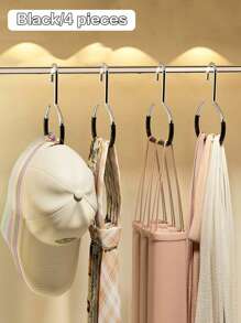 1pc Hat Rack & Belt Organizer, Wardrobe Accessory Storage Organizer Suitable For Belts, Ties, Scarves, Suspenders, Hats, Bras, Shoes, Handbags, Formal Pants, Jeans, Boots, Skirts