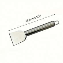 1pc Heavy Duty Metal Scraper, Multipurpose Kitchen Cleaning Tool, For Stubborn Stain And Frost Removal On Refrigerator, Stove, And Floor