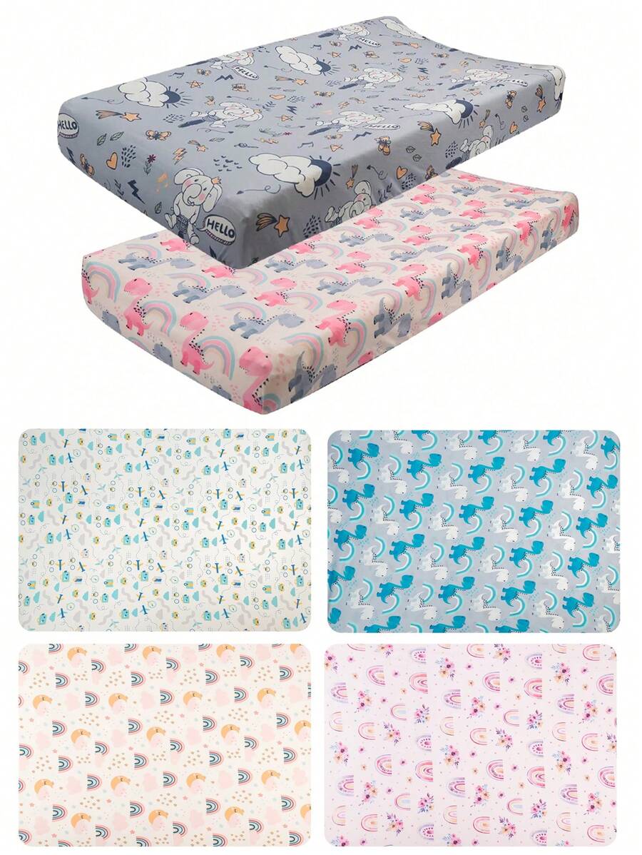 ALVABABY 1 szt. Miękkie i lekkie, przenośne prześcieradło do łóżeczka dla chłopców i dziewcząt, materac dla graczy
