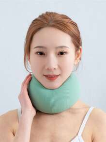 1pc Memory Foam Travel U-Shape Pillow