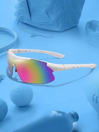 Fashion Sport Glasses For Women Cycling Glasses Running Glasses, Classic Square Frame Shades For Cycling, Running, Hiking, Shopping, Selfie, Party, Travel, Beach, Vacation. Easy Comfort Casual Outfits Outdoor Cycling Glasses For Summer Beach Vacation, Outdoor, Travel Autumn Accessories Goggles