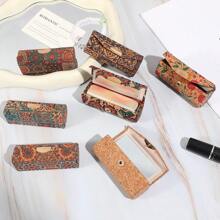 Retro Chinese Style Lipstick Box, Gift Box, Minimalist High-End Foldable Pastoral Lipstick Storage Box - Multicolor - View 9