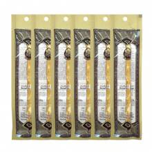 5 cepillos de dientes de palitos de grado superior - Sellado al vacío con sabor natural de plantas árabes auténticas originales - Para encías saludables, dientes y aliento talla grande fresco