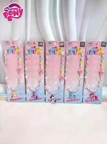 MY LITTLE PONY 1 件可爱卡通串珠项链 - 人物吊坠、感恩节、圣诞节、生日、万圣节装饰创意礼物、婚礼回礼、动漫爱好者、适合派对礼物的家居装饰、家居、派对用品、情人节礼物、生日装饰和礼物