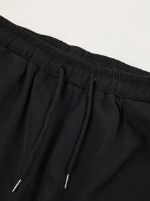 2 peças/Conjunto Homens Dashiki Africano Design com Topstitched, Calça Casual Simples de Manga Longa com Gola Redonda e Cordão, Novo Conjunto de Streetwear, Adequado para Reuniões, Encontros, Casamentos, Uso Diário, Eventos Culturais, Cerimônias Tradicionais