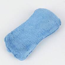 1PC Four-Color Coral Fleece Sponge Block Household Dust Removal And Dust Sweeping Desktop Sponge Sponge Block Water Absorption And Decontamination Wholesale, Dry And Wet Two-In-One, Can Be Used For Vehicle Cleaning, Home Cleaning, Quick Removal Of Foam, Cleaning And Decontamination, Washing Dishes