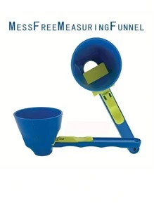 1pc New Sliding Scoop Protein Powder Measuring Cup With Egg White Separator - Multicolor - View 2