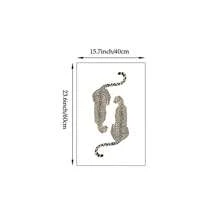 1/3 件豹纹印花帆布画别致奢华墙面艺术幸运 8 球猎豹海报学院风复古女生宿舍公寓装饰礼物送给她无框