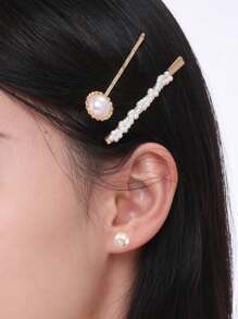 女士手表 1 件时尚休闲华丽数字套装圆形表盘石英表和 9 件仿珍珠项链、耳环、戒指首饰套装适合女性派对、节日、生日佩戴或作为姐妹，是送给女士的最佳礼物（无盒）