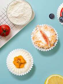 1000/500 papieren cupcakevormpjes, broodbakvormpjes, papieren muffinvormpjes, wegwerp bakbenodigdheden