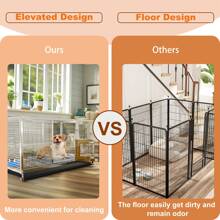 BingoPaw Stainless Steel Chicken Coop For Outdoor Use: Robust Stainless Steel Chicken Coop, Poultry Cage With Feeding Door With UV Protection And Thicker Dense Mesh For Indoor And Outdoor Ducks, For Rabbit Cages