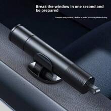 Portable Emergency Glass Hammer, Multifunctional Tungsten Steel Car Window Breaker