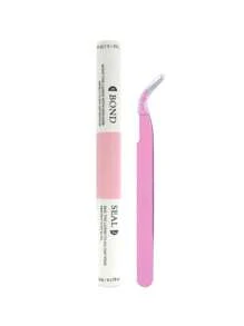 Cola e Selante de Cílios 10ml, Cola de Cílios Individuais Supermáxima Fixação e Removedor de Cola de Cílios 5ml, Kit de Pinças