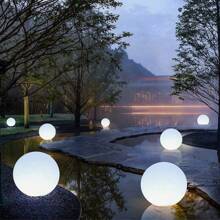 Luz de noche esférica LED con 16 colores, recargable por USB, lampara luminosa de mesa/bar con control remoto inalámbrico, resistente al agua, flotante, para piscina exterior, patio, playa, decoración de fiestas, San Valentín, bodas y festividades