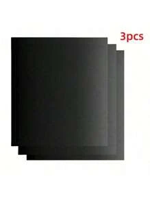 1/3/5 件超厚不粘可重复使用烤箱衬垫 - 重型烤箱地板保护垫，易于修剪以适应定制，适用于电烤箱和燃气烤箱，厨房配件，用于无乱烘焙不粘烧烤烤架垫耐热烘焙可重复使用烧烤盘烹饪烤架衬垫工具 40x33cm - 黑色 - 查看 7