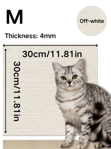 1 PC Kattenkrabmat is stevig, krasbestendig, laat geen vuil vallen Bescherming, de bank kan gemakkelijk worden geknipt en geplakt, de kattenkrabmat is ademend, slijtvast, krasbestendig, kan op de muur worden geplakt, uitstekend materiaal, zwart, beige, donkerblauw 3 kleuren kunnen kiezen Eenvoudig ontwerp