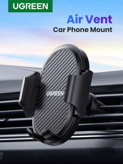 UGREEN UGREEN Air Vent Car Phone Mount 360º Rotation Phone Holder 4.7-7.2'' Phone Stand Compatible With Iphone Xiao Mi OPPO