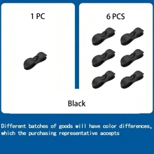 1-6pcs Silicone Cord Winder Holder Power Cord Organizer Clip Self Adhesive Cable Wire Fixer For Air Fryer Coffee Machine