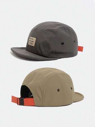 1 件装日式速干透气棒球帽短檐男式女式小脸可折叠软顶嘻哈帽女式软檐帽子