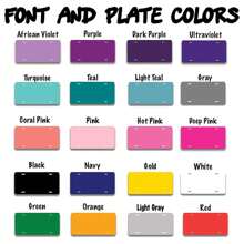 1pc Customizable Car Front License Plate, Personalized With Your Own Custom Images, Text, Graphics, Photos, Artwork Design, Car Front License Plate, Valentine's Day Decoration Gifts Birthday Graduation,Multi-Functional,Durable,Ornamental,Reusable,Exquisite,Stylish,High-Quality,Colorful,Modern,Custom,Personalized,Unique