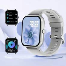 GWENLAND 1.83-Inch Full Touchscreen Wireless Calling Smartwatch, Digital Smartwatch With Calling Function, 100+Sports Mode DIY Watch, Dialing Information Reminder, Multifunctional Smartwatch For Men And Women