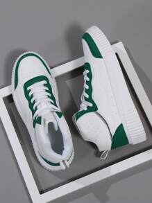 Zapatos planos para hombre, zapatillas casuales, con cordones, suela suave, cómodo calzado tipo skate para hombres, calzado de bota alta ligero para uso diario