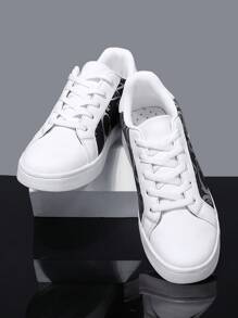 New Design Breathable Retro Low-Top Skateboard Casual Knitted Shoes For Men, Unisex Anti-Slip Comfortable Versatile Athletic Sneakers Suitable For Outdoor, Street, Business Travel Activities And Daily Wear