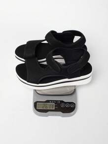 Women's Breathable Mesh Platform Beach Sport Sandals, Suitable For Summer, Ladies Sports Sandals