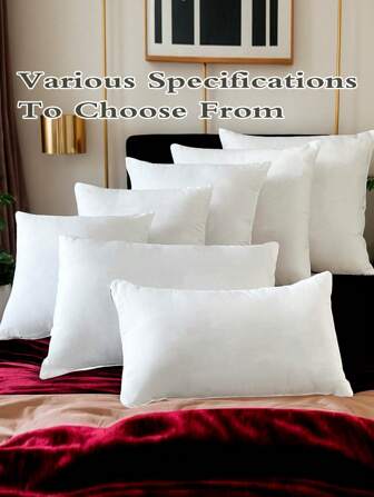 1pc Decorative Pillow Insert, Soft & Fluffy Home Decor Filler For Living Room, Bedroom, Sofa