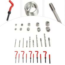 YUNRUX 131-Piece Thread Repair Set Thread Repair Kit Helicopter Repair Set 131-Piece Coil Repair Kit M5 - M12