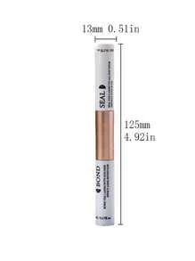 Cola e Selante de Cílios 10ml, Cola de Cílios Individuais Supermáxima Fixação e Removedor de Cola de Cílios 5ml, Kit de Pinças