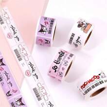Sanrio [Sanrio Sticker 120PCS/Rol Afdichting] Bill Wind Afdichtingssticker 120PCS/Rol Gecoat Papier Zelfklevende Sanrio Afdichtingssticker